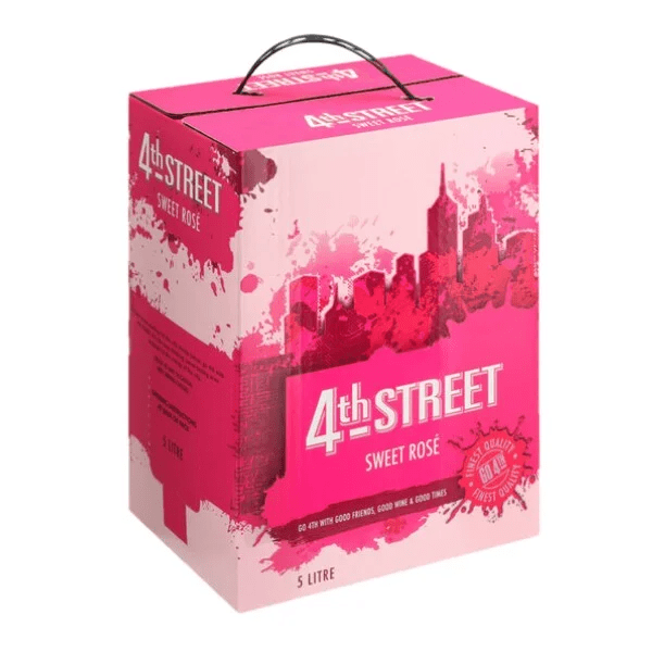 4TH STREET ROSE 5LTRS(8%)