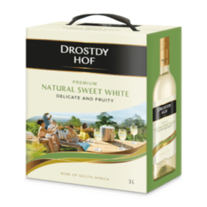 DROSTDY HOF NATURAL SWEET WHITE 3 LITRES(7.5%)