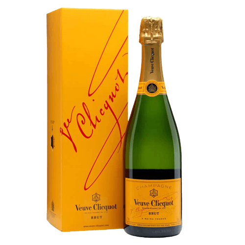 VEUVE CLICQUOT BRUT CHAMPAGNE 750ML 12% ABV