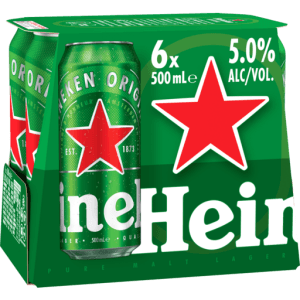 Original Netherlands Heineken Can Beer 500ML