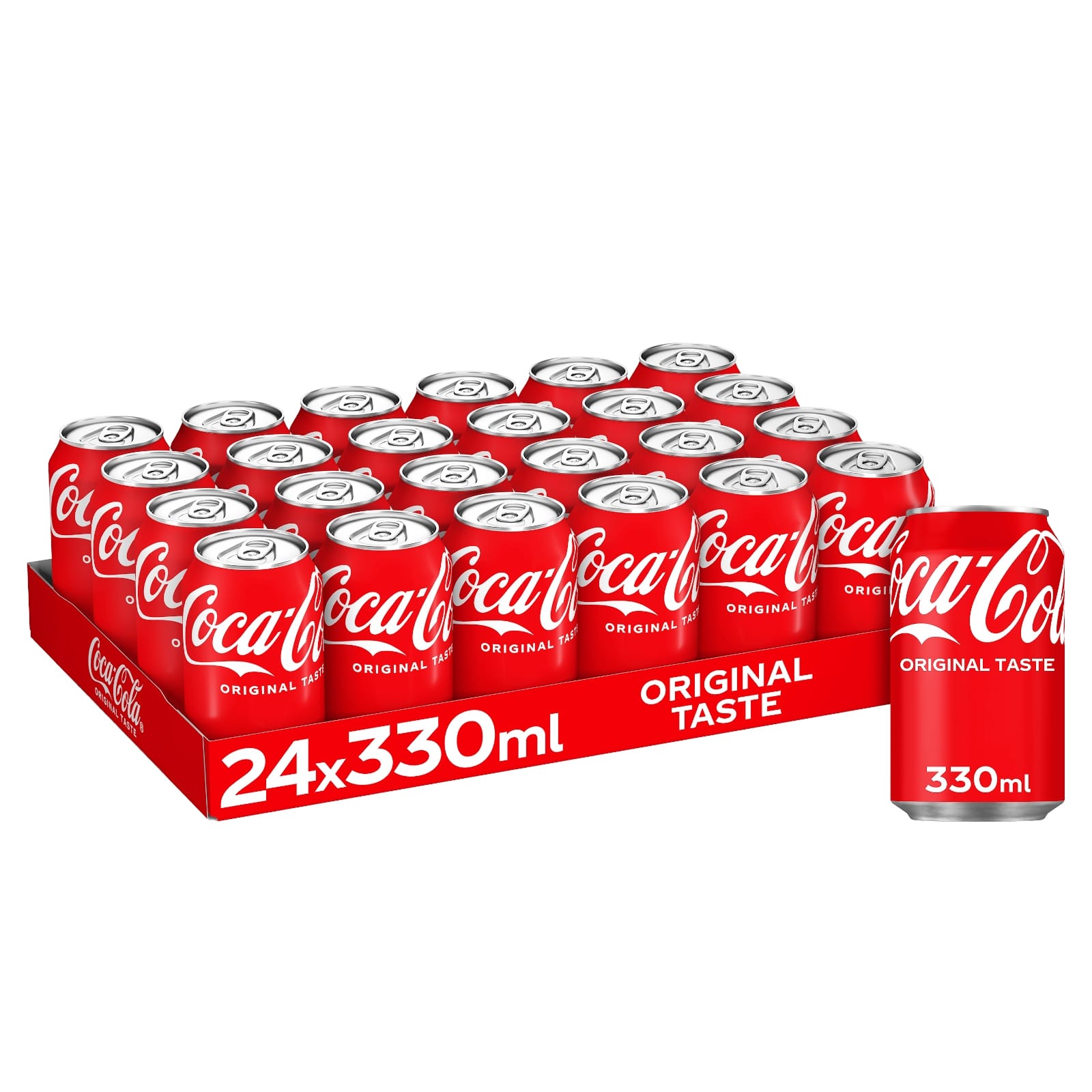 Original Coca Cola Soft Drink 330ml Can