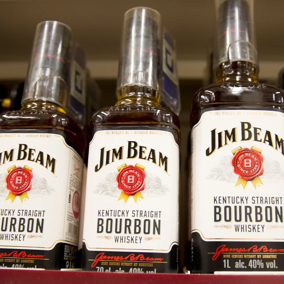 Jim Beam Bourbon Whiskey For Sale - Image 3