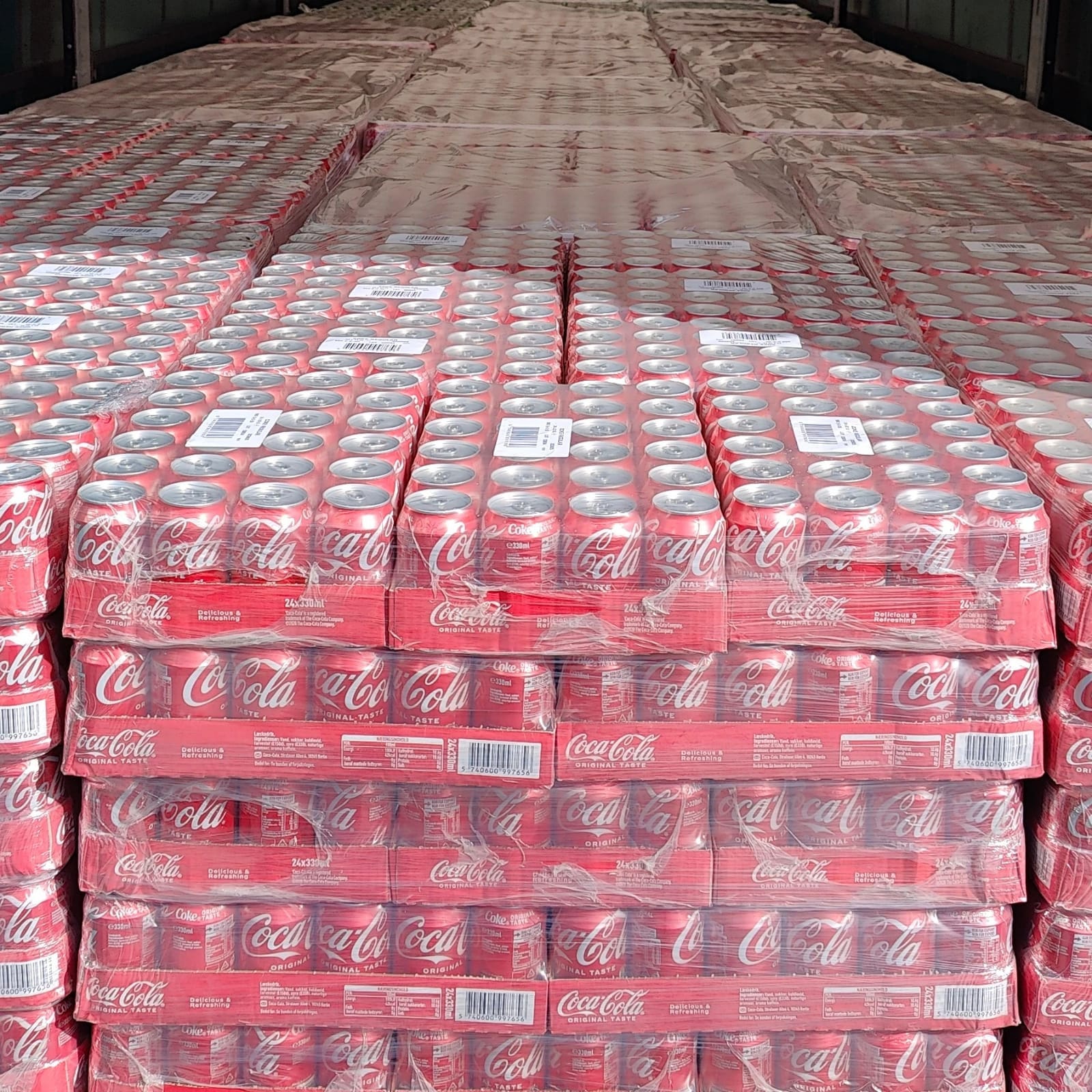 Original Coca Cola Soft Drink 330ml Can